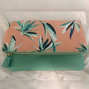Rachel Pally Reversible Tropical Clutch